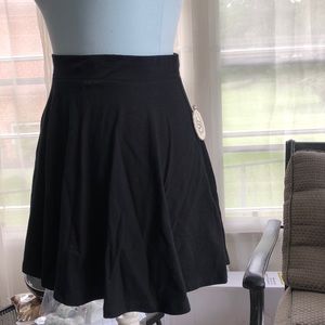 Black Skater Skirt